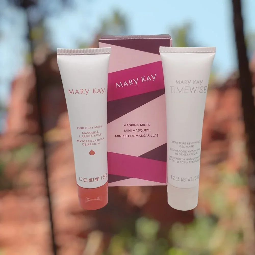 Masking Minis - Special Edition Set - Pink Clay & Moisture Renewing Tra…